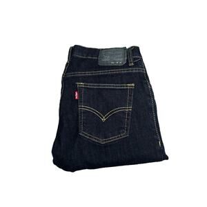 Levi's 511 Men's Jeans Blue Denim, Straight Leg, Dark Wash, Slim Fit, Size 29x32